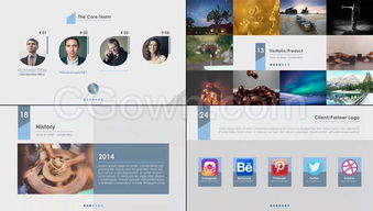 現(xiàn)代通用商務(wù)場(chǎng)景公司產(chǎn)品服務(wù)企業(yè)時(shí)間線包裝介紹宣傳片 ae模板下載